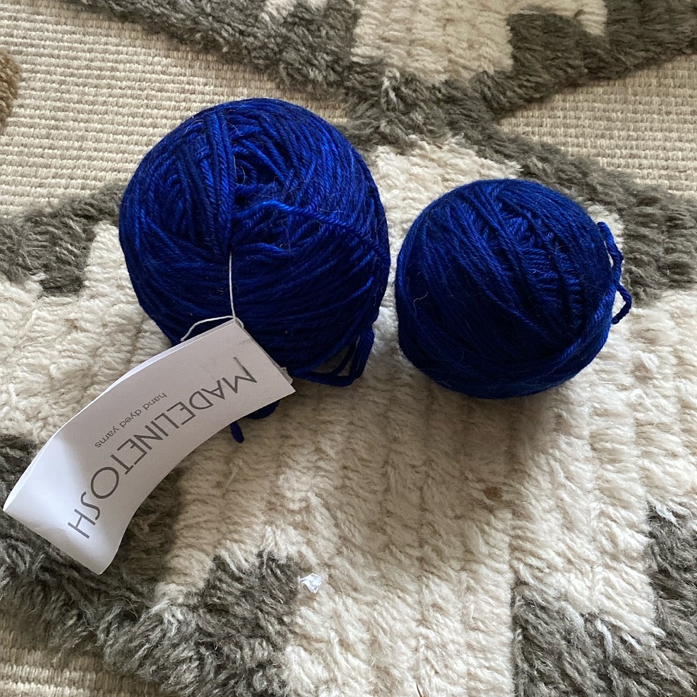 MADELINETOSH Tosh DK Merino Hand Dyed - lot of 1.5 - approx 375 yards